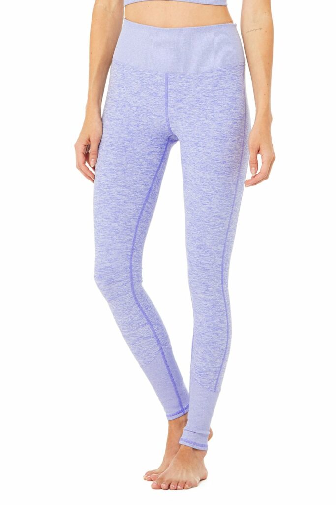 ALO Yoga, Pants & Jumpsuits, Alo Yoga Bone Heather Leggings High Waist  Lounge Legging Size Xs
