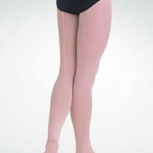 Women Footed Regulation Ballet Tights with Back Seam Plume P78