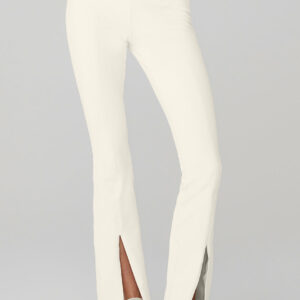 Airbrush High-Waist Bootcut Legging in Cranberry by Alo Yoga