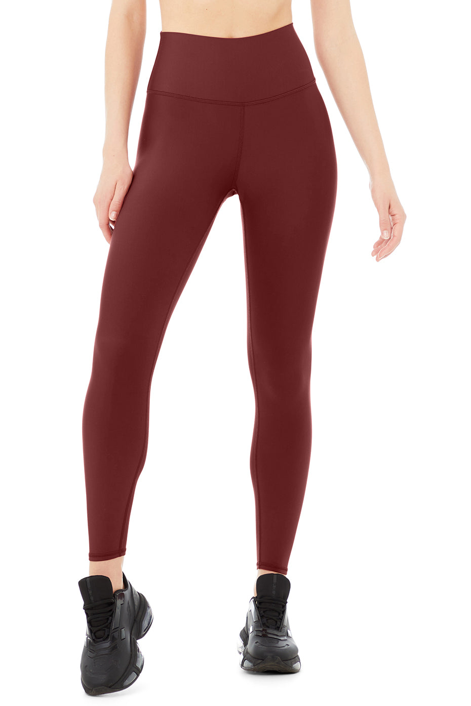 High-Waist Airlift Legging in Cranberry by Alo Yoga