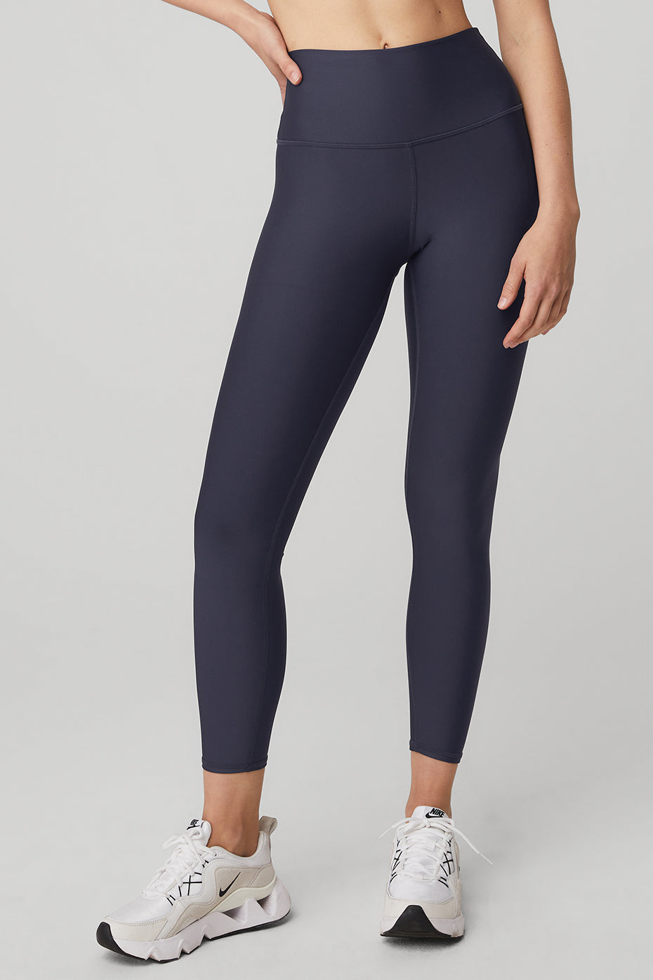 7/8 High-Waist Airlift Legging in True Navy by Alo Yoga