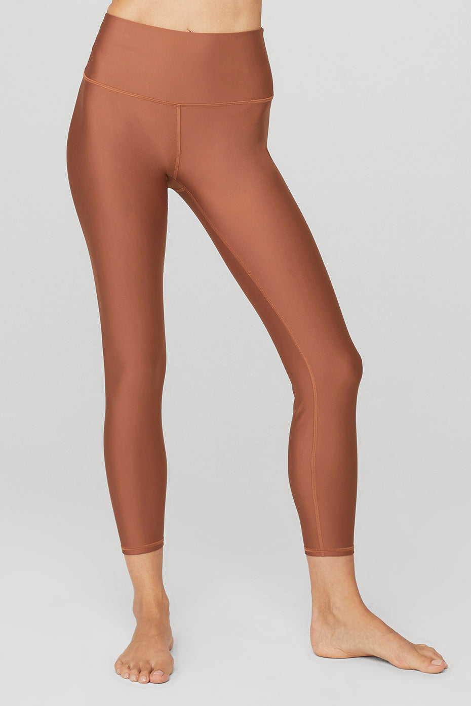 7/8 High-Waist Airlift Legging in Rust by Alo Yoga