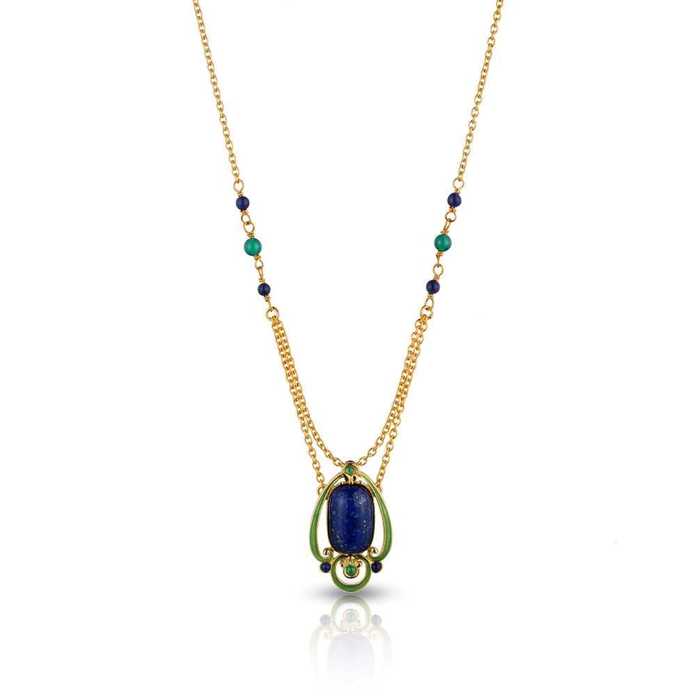 Arts and Crafts Lapis Pendant Necklace from The Met Museum | Ballet for ...