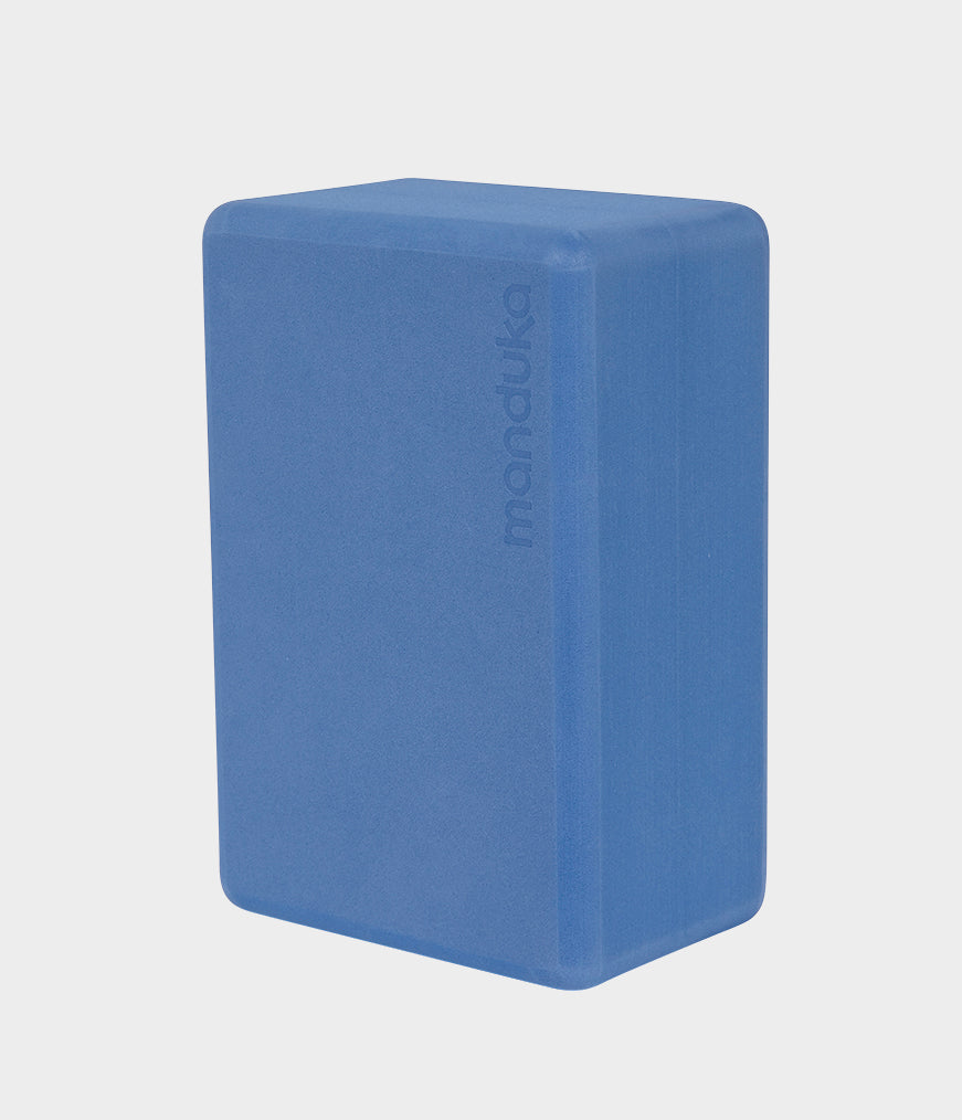 Recycled Foam Yoga Block Shade Blue / 4 x 6 x 9, Manduka