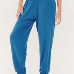 SPLITS59 | Andie Oversized Fleece Sweatpant - Stone Blue